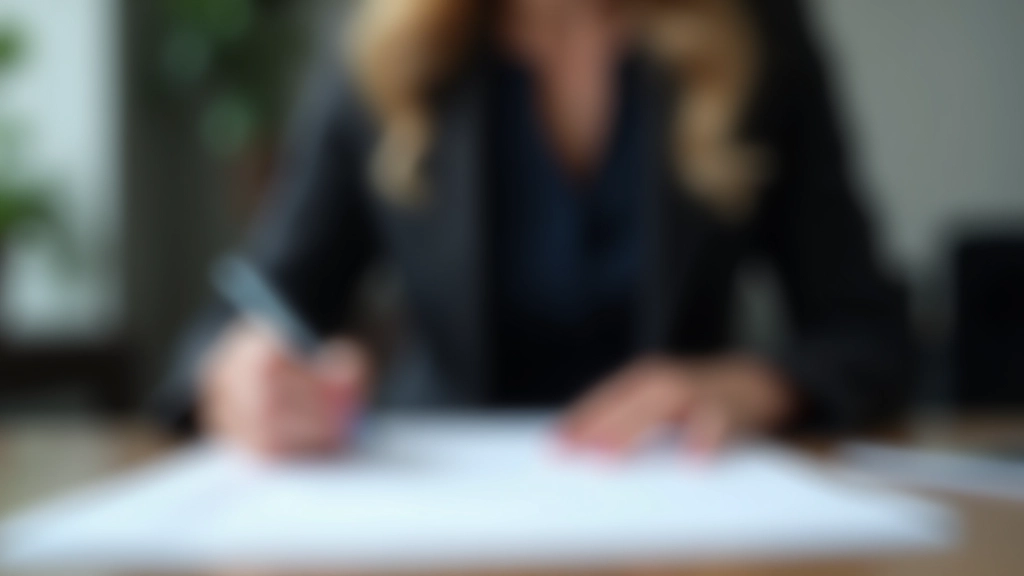 Podpisování smlouvy o oddělení majetku u právního notáře